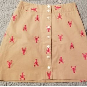 Embroidered Lilly Pulitzer skirt